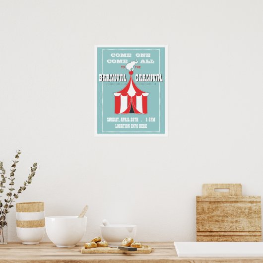 POSTER DOUANE Carnival Event (Keuken)