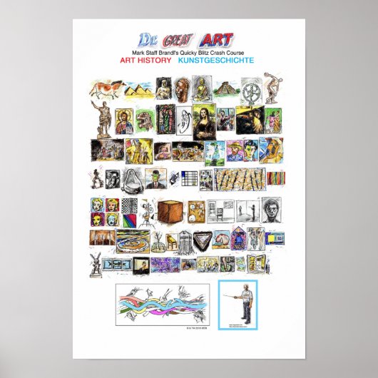 Poster Dr Great Art Complete Art History (Voorkant)