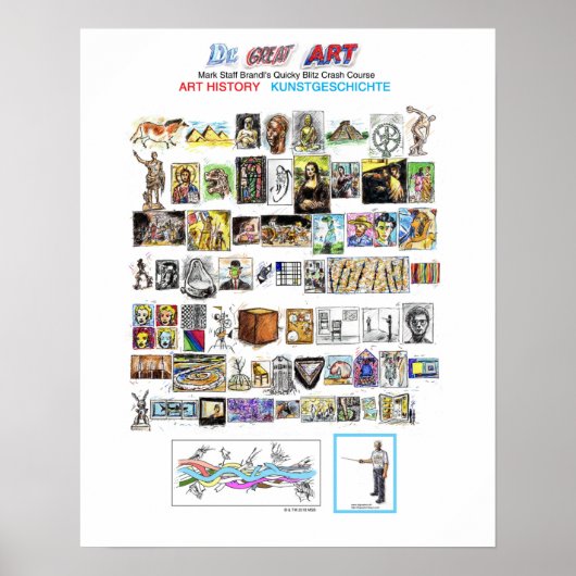 Poster Dr Great Art Complete Art History (Voorkant)
