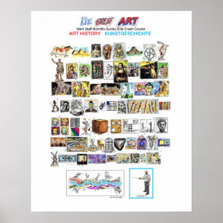 Poster Dr Great Art Complete Kunstgeschiedenis