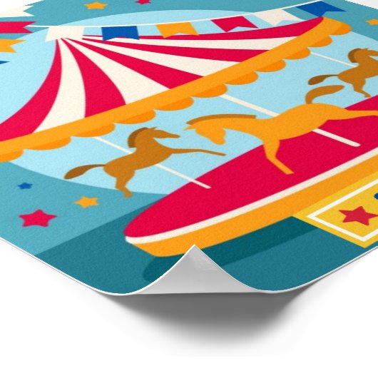 Poster - Draaimolen (Hoek)