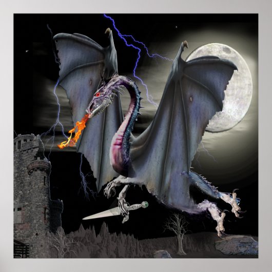 poster draak (Voorkant)