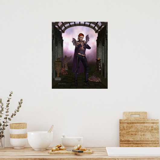 poster "Dragon Keeper" (Keuken)