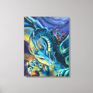 Poster Dragon Rider Canvas Afdruk