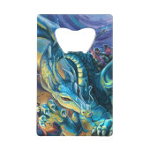 Poster Dragon Rider Creditkaart Flessenopener (Voorkant)