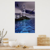 Poster drakentower (Keuken)