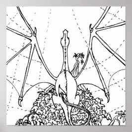 Poster - Drakenvleugels