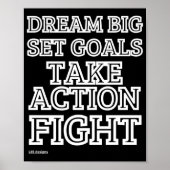 poster "DREAM BIG..." (Voorkant)