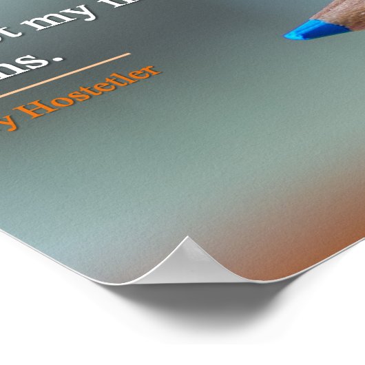 Poster - Dreams & herinneringen Inspirerend citaat (Hoek)