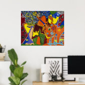 poster "Dreams of Jamaica" (Thuiskantoor)