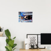 Poster Drechsel Salmon Ladder (Signature Series) (Thuiskantoor)