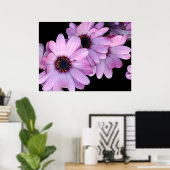 Poster, drie Paarse dagen Poster (Thuiskantoor)