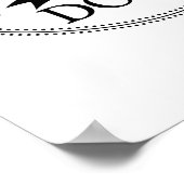 poster "Drink koffie" (Hoek)