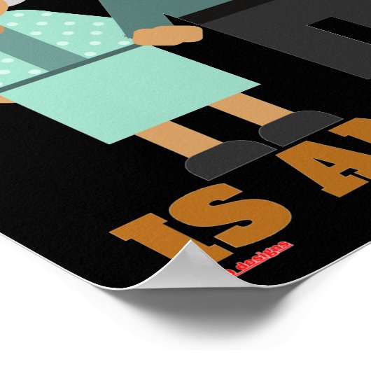 poster "DRUKTIJDIG VEROUDEREN..." (Hoek)