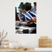 Poster drumlijn (Keuken)