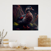 Poster Duck (Keuken)