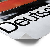 Poster Duitse Spoorwegen -Duitsland per trein- Deu (Hoek)