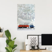 Poster Duitse Spoorwegen -Duitsland per trein- Deu (Thuiskantoor)