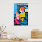 Poster Duitse Spoorwegen Ontspannen Reizen (Keuken)