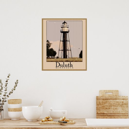  Poster Duluth Minnesota (Keuken)
