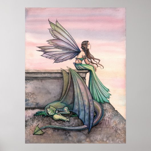 Poster Dusk Fairy Dragon (Voorkant)