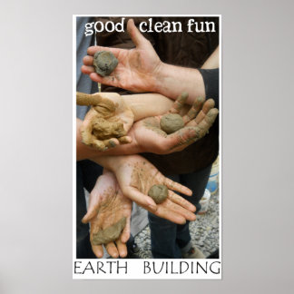 Poster Earth Building Fun