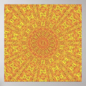 Poster EARTH Element Contours Pattern (Voorkant)