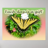 Poster Eastern Tiger Swallowtail Butterfly (Voorkant)