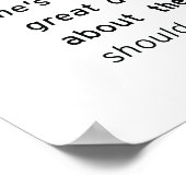 poster "Ecklund & Swedlin" (Wit) (Hoek)