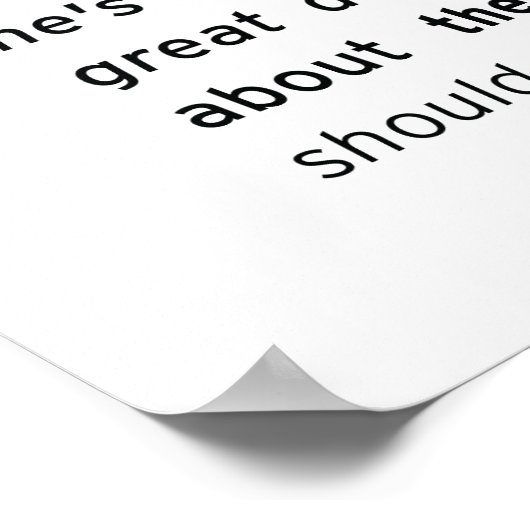 poster "Ecklund & Swedlin" (Wit) (Hoek)