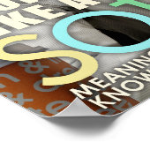 POSTER - EEN BLAUWE SOTONG - EEN SINGAPORE SLANG (Hoek)