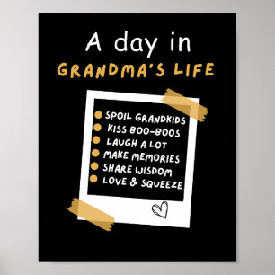 Poster - Een dag in het leven van oma