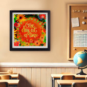 poster 'Eén dag per keer'