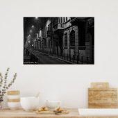 Poster: Een straat in Milaan, Italië Poster (Keuken)