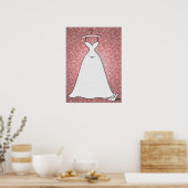 poster "Eenvoudig kant" (Keuken)