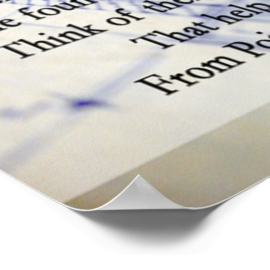 Poster eerste blauwdruk (Hoek)