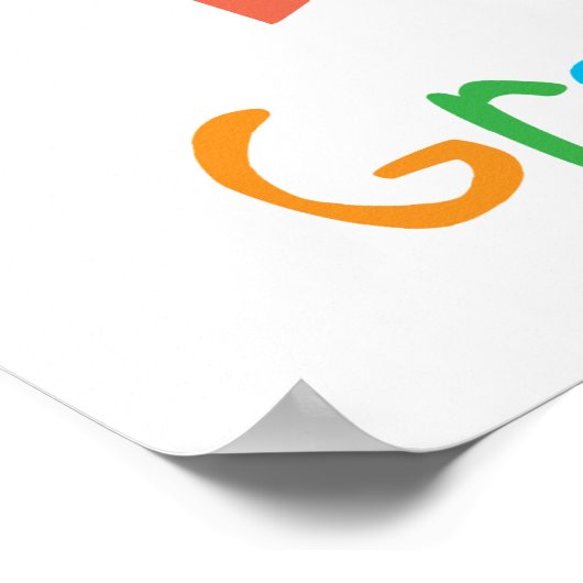 Poster eerste klas afdrukken (Hoek)