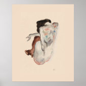 POSTER : EGON SCHIELE : 1912 (Voorkant)