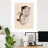 POSTER : EGON SCHIELE : 1912 (Thuiskantoor)