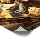 Poster Egyptische goden (Hoek)