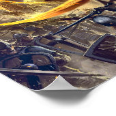 Poster Egyptische goden (Hoek)