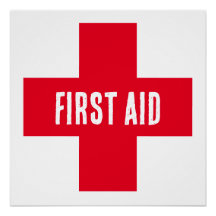 Poster - EHBO Rode Kruis
