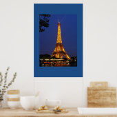 Poster Eiffeltoren (Keuken)