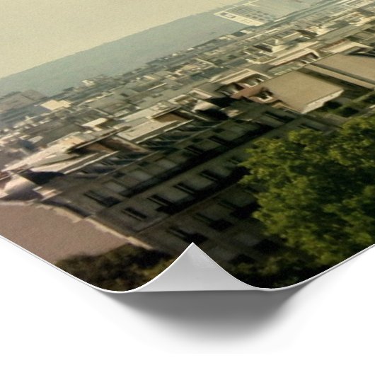 Poster Eiffeltoren (Hoek)