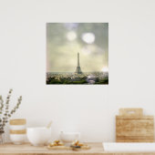 Poster Eiffeltoren (Keuken)