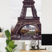 Poster Eiffeltoren (Thuiskantoor)