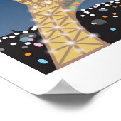 Poster Eiffeltoren (Hoek)