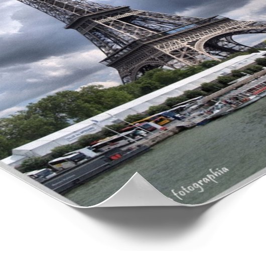 Poster Eiffeltoren (Hoek)