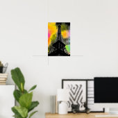 Poster Eiffeltoren (Thuiskantoor)