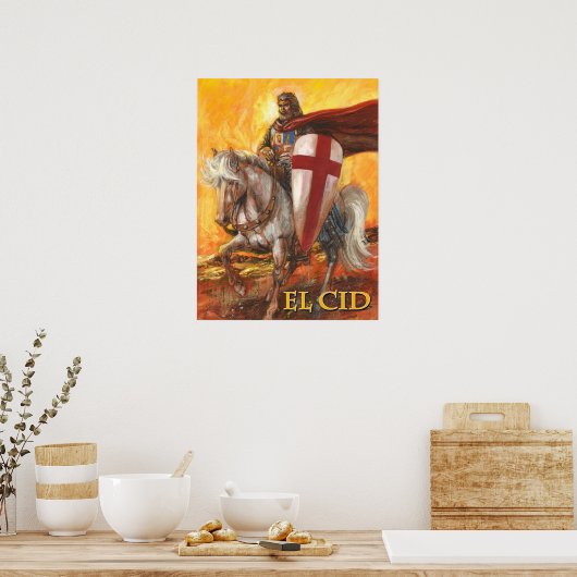 Poster El Cid V2-ontwerp (Keuken)